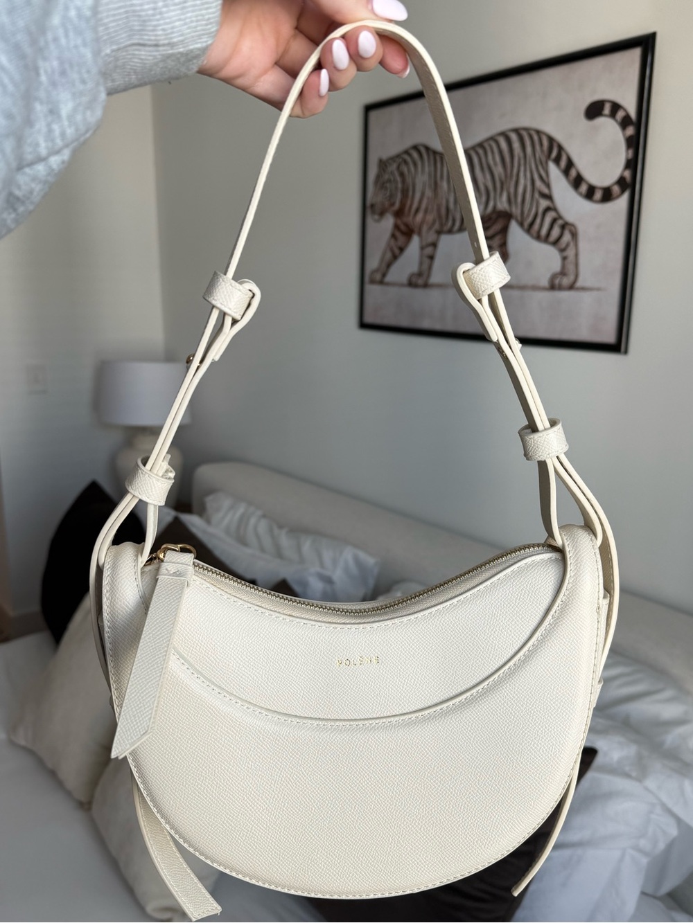 Polene Crescent Crossbody/Shoulder Bag